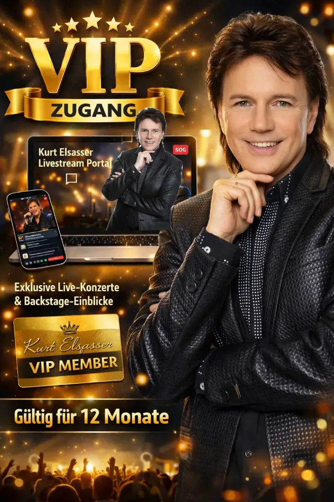 Livestream: VIP Zugang – Kurt Elsasser Livestream Portal (12 Monate)